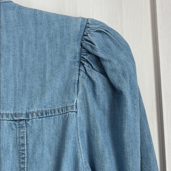 Express Denim Shirt Dress Size Large - Picture 4 of 6